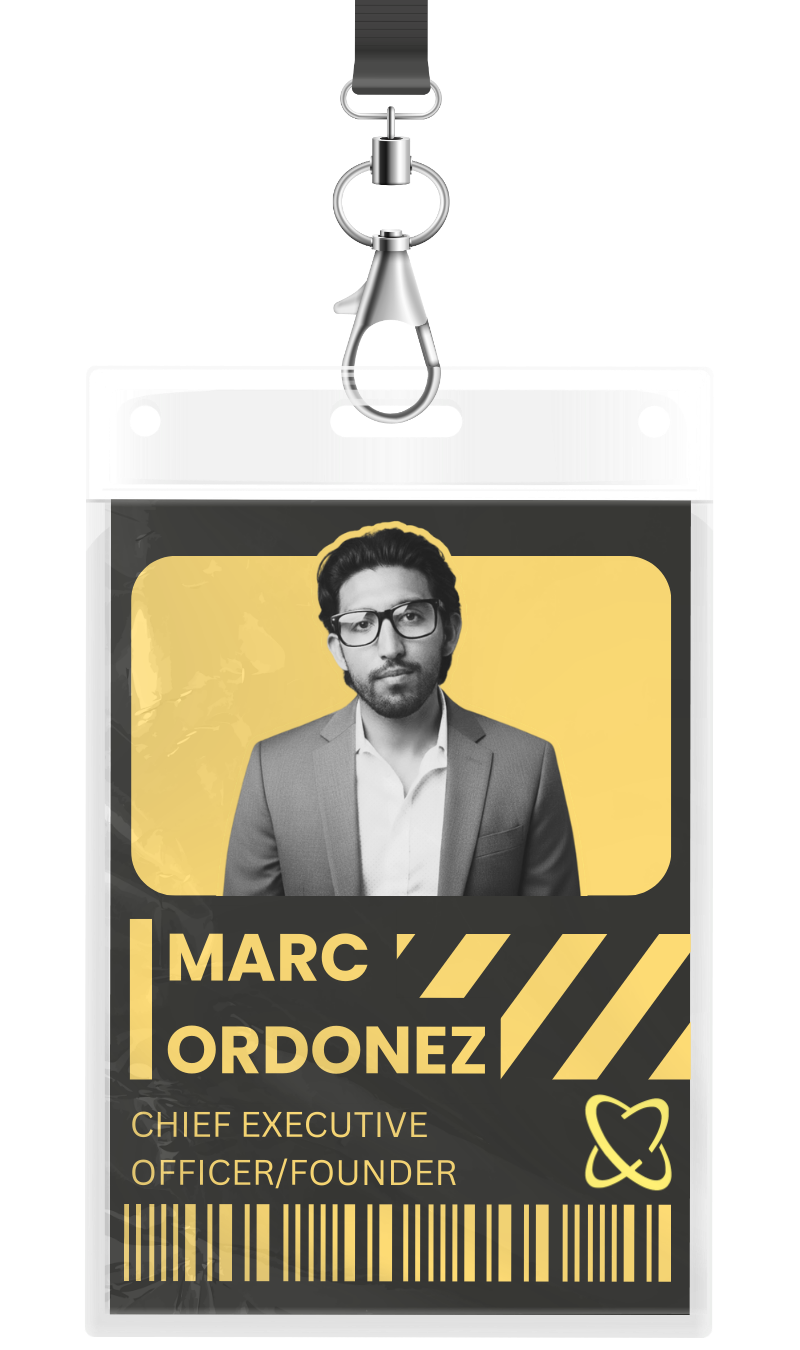 Marc Ordoñez name tag